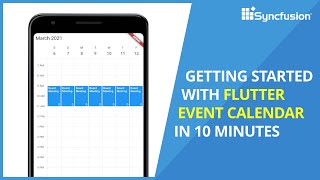 Getting Started with Flutter Event Calendar in 10 Minutes [upl. by Shult]