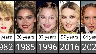 Madonna from 1982 to 2023 [upl. by Peppard]