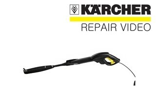 How to FIX a Karcher pressure washer SPARY GUN [upl. by Spragens]