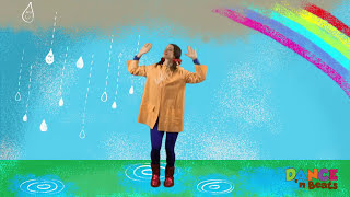 Preschool Learn to Dance Drip Drop Rain [upl. by Blanchette]