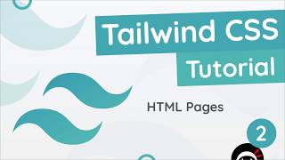 Tailwind CSS Tutorial 2  HTML Template [upl. by Abran]