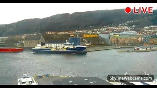 Live Webcam Bergen  Norway [upl. by Portia]