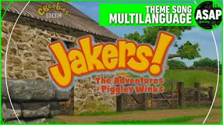 Jakers The Adventures of Piggley Winks Theme Song  Multilanguage Requested [upl. by Mraz]