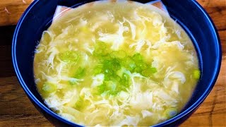 EASY EGG DROP SOUP  5 Minute Egg Drop Soup [upl. by Childs]