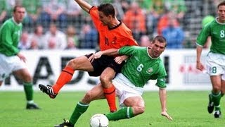 Roy Keane  Tackles Marc Overmars Ireland v Holland 2001 [upl. by Demy]