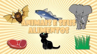 ANIMAIS CARNÍVOROS HERBÍVOROS E ONÍVOROS [upl. by Now]