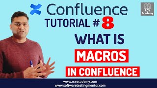 Confluence Tutorial 8  Macros in Confluence [upl. by Lockwood339]