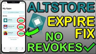 Tweaked Apps Not Opening FIXED 🔨 AltStore Crashes or Apps Crash FIX ✅ AltStore Refreshing Explained [upl. by Otanod975]