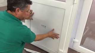 How to replace a PVC door panel [upl. by Ainival131]