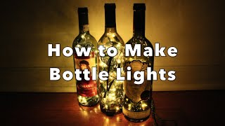 DIY How to Make Bottle Lights [upl. by Norac]