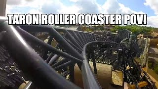 Taron amp Raik Roller Coaster POV Onride Klugheim New 2016 Phantasialand Germany [upl. by Desiri]