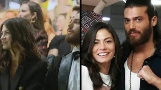 Can yaman and Demet ozdemir cute moments SUB  ENG [upl. by Quint]