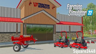 Working At Tractor Supply Rentals amp Sales  FS22 [upl. by Asirrak]