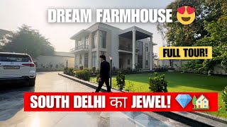 Itna Luxury Farmhouse Dekha Hai  farm house in Chattarpur Delhi [upl. by Peppel]