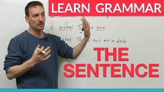 Learn English Grammar The Sentence [upl. by Berga]