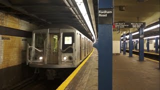 ᴴᴰ RARE R40 Slant R11  R16  R38 and R42 Museum Cars Passing Fordham Road [upl. by Alger]