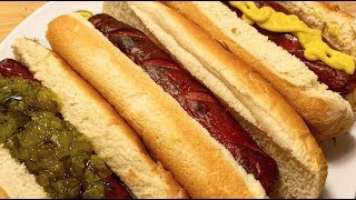 Ninja Foodi CheatGrilled Hot Dogs [upl. by Hamian]