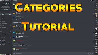 How To Add Categories To A Discord Server [upl. by Bannerman]