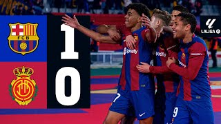 FC BARCELONA 1 vs 0 MALLORCA  LALIGA 202324 MD28 [upl. by Aay305]