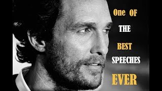 Motivation amp Inspiration  Matthew McConaughey University of Houston Commencement Speech [upl. by Eyram]