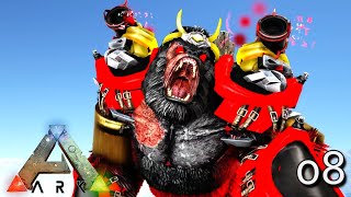 BATTLE GORILLA MYTH ARMED BEAST WuKONG  ARK SURVIVAL EVOLVED PARA WORLD MYTH E08 [upl. by Eal681]