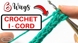 6 TIPS to CROCHET an ICORD Easily amp Fast [upl. by Seagrave296]