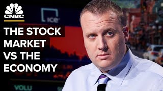 The Difference Between The Stock Market And The Economy [upl. by Chenay704]