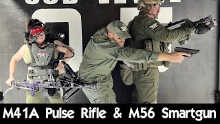 M41A Pulse Rifle amp M56 Smartgun [upl. by Servais]