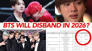 BTS will disband in 2026 [upl. by Akli]