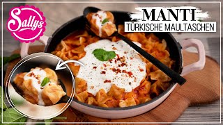 Manti Rezept  Mantı tarifi  türkische Maultaschen [upl. by Dinin260]