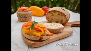 Peperonata la mia ricetta semplice ma perfetta  Ricette che Passione [upl. by Barthel]