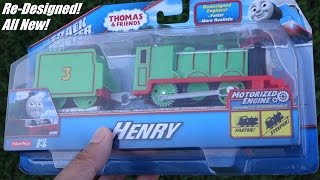 Unboxing the Newly Redesigned Trackmaster HENRY  Thomas amp Friends [upl. by Enimrej286]