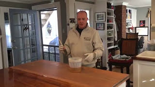 HOW TO APPLY POLYURETHANE TO WOOD [upl. by Doscher575]