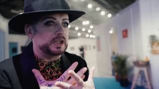 Interview with Boy George Culture Club [upl. by Anrym362]