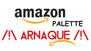 Arnaque à la palette Amazon [upl. by Aritak]