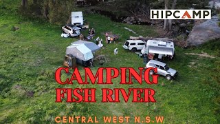 HIPCAMP  CENTRAL WEST NSW  FISH RIVER [upl. by Ainitsirc658]