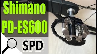 Shimano PDES600 SPD Pedal incelemereview [upl. by Calmas702]