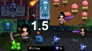 MR QI CHALLENGE  DANGER IN THE DEEP  WALKTHROUGH THE HARDER MINES LVL 0120 STARDEW VALLEY 15 [upl. by Hugues]