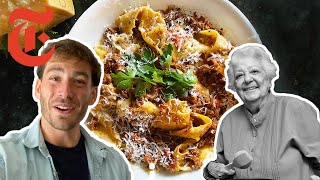 How To Make Marcella Hazans Famous Bolognese Sauce  NYT Cooking [upl. by Manvell]