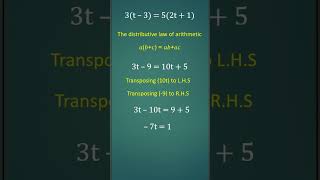 Maths practice session linear equation in one variable class 8 maths class8 mathsclassroom028 [upl. by Ettenel]