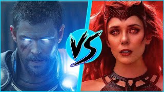 Thor VS Scarlet Witch  MCU  BATTLE ARENA  WandaVision  Marvel [upl. by Edgell239]