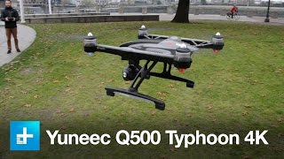 Yuneec Q500 Typhoon 4k quadcopter  Hands on [upl. by Kilmarx293]