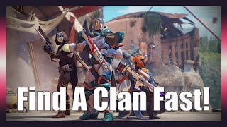 How To Find And Join Clans Easy In Destiny 2 Beyond Light  How To Find Clans As A New Player Guide [upl. by Arivle]