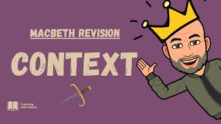 GCSE English Literature Exam Revision Macbeth  Context [upl. by Summons]