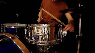 Pearl Sensitone Steel Snare Drum 14quotx55quot [upl. by Noryb]