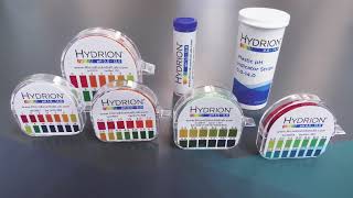 How to Use Hydrion Plastic pH Strips [upl. by Amekahs]