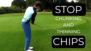 HOW TO HIT CHIP SHOTS AROUND THE GREEN  EASY TECHNIQUE [upl. by Andriana]