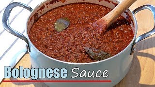 Easy Bolognese Recipe the BEST Pasta Lasagna Meat Sauce [upl. by Chong]