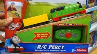 Checking Out RC PERCY  Trackmaster Motorized Railway [upl. by Lienhard610]