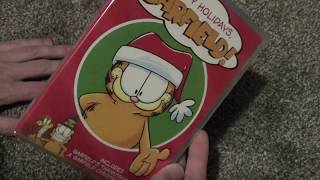 Happy Holidays Garfield DVD Unboxing [upl. by Mattland51]